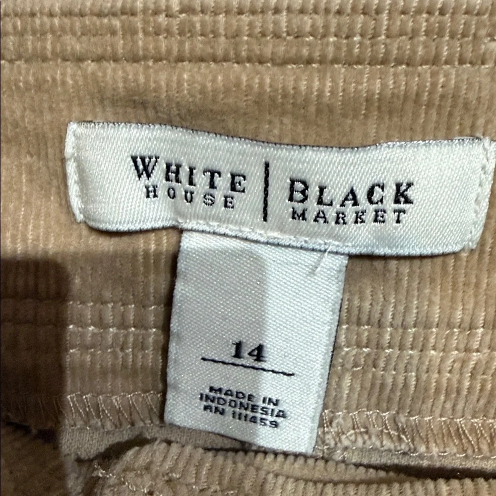 White House Black Market corduroy Mini Skirt